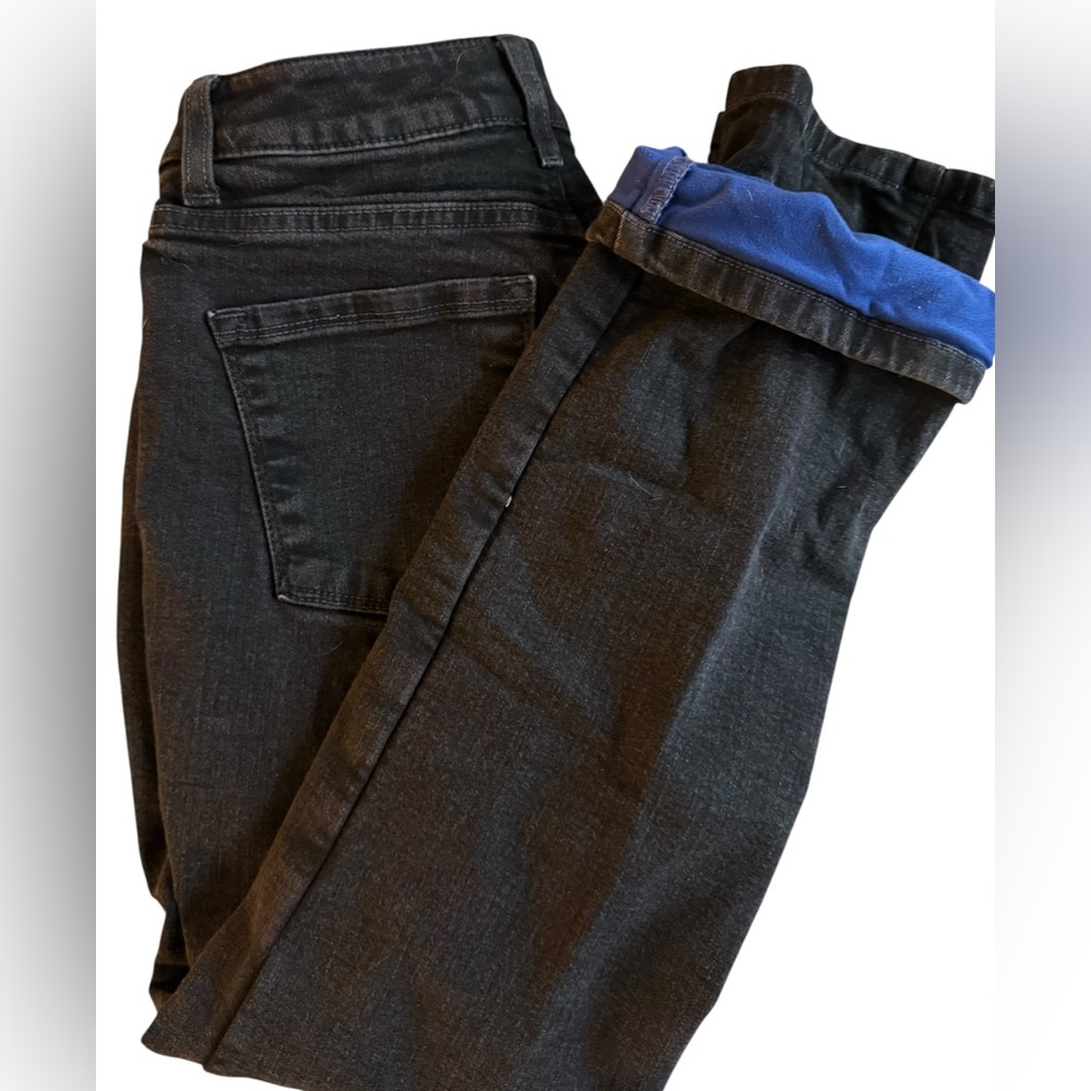 LL Bean Fleece Lined Straight Leg Jeans Mid Rise Cold Climate Adventures